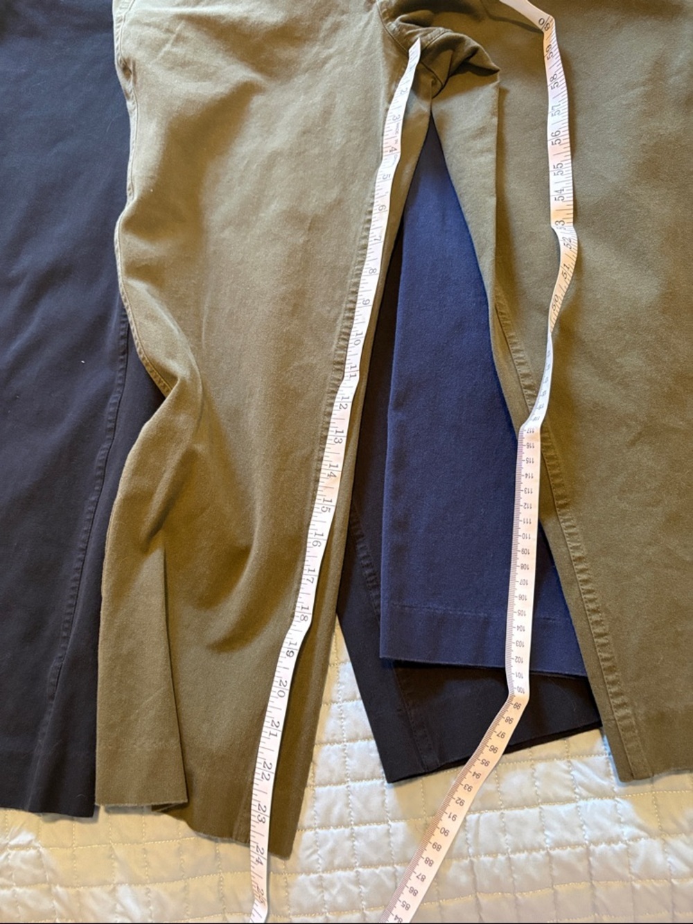THREE PAIR Banana Republic Women's Stretch Straight-Leg Chinos - Picture 11 of 14